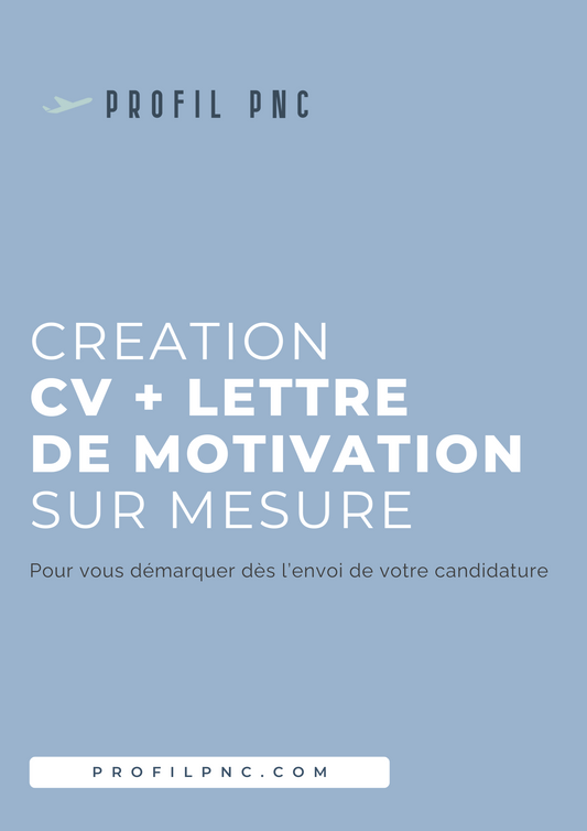 Service de création CV et/ou lettre de motivation sur mesure